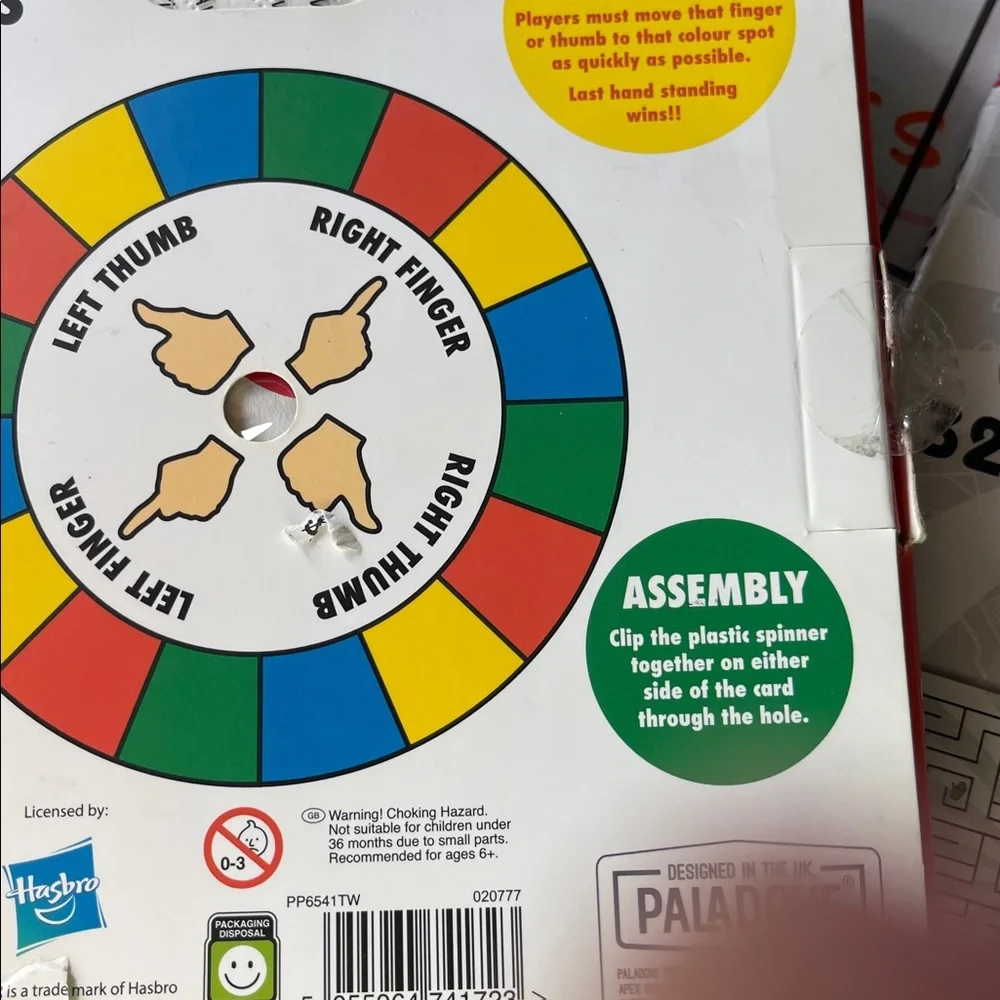 Hasbro Twister Maze Valentines with Bonus Stickers Party and Napkins